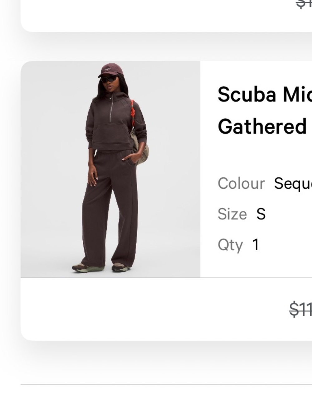 lululemon athletica Scuba Mid-Rise Wide-Leg Pant - Sequoia (Deep Brown)